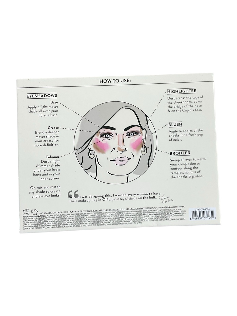 Laura Geller The Best Of The Best Tuscan Dreams Face & Eye Palette NIB unopened - Picture 11 of 13